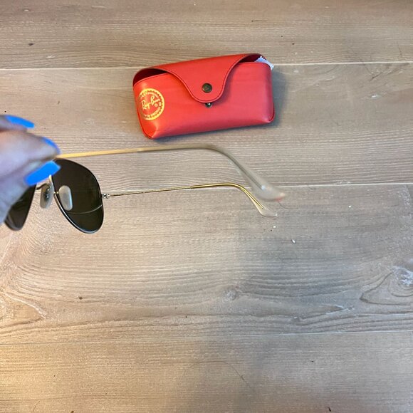 Ray-Ban Aviator Orange Flash Sunglasses main image 7